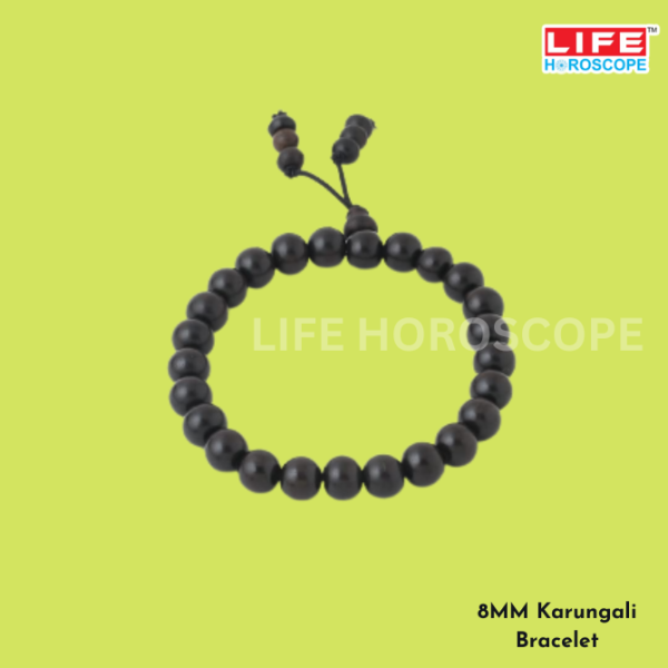 8MM Karungali Bracelet | Life Horoscope