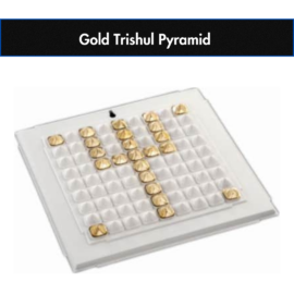 Gold Trishul Pyramid | Life Horoscope