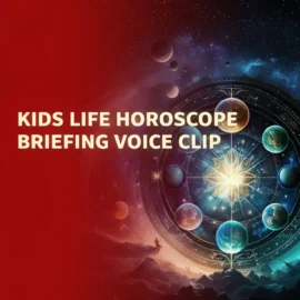 KIDS LIFE HOROSCOPE BRIEFING VOICE CLIP